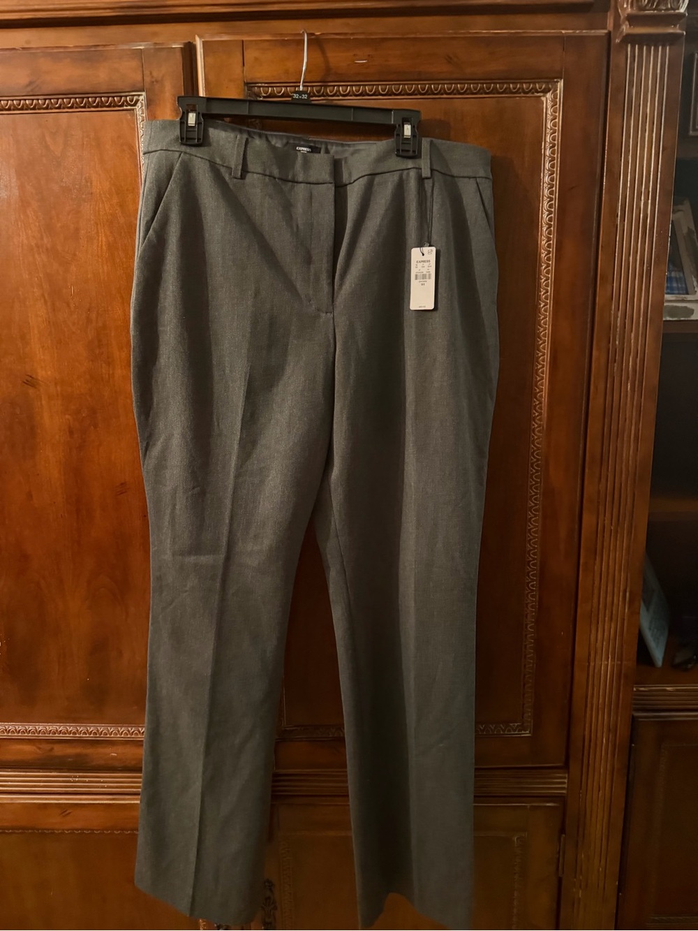 Women’s  Classic Gray Dress Pants - Tailored Fit